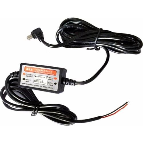 1Pcs New Car DVR Power Supply Box Dedicated Vehicle Traveling Data Recorder Charger DC12V - 24V To 5V Step-down Module Hot Sale