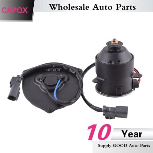 CAPQX 2PCS/lot Radiator Fan Motor Condenser Fan Motor & COOLING FAN For CRV CR-V 10-14 FIT 2009-2013 38616-PT0-003 19030-RAA-A01
