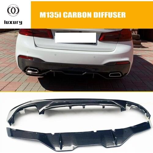 Carbon Fiber Rear Bumper diffuser for BMW G30 New 5 Series 520 530 540 M550 with M Package Sports Bumper