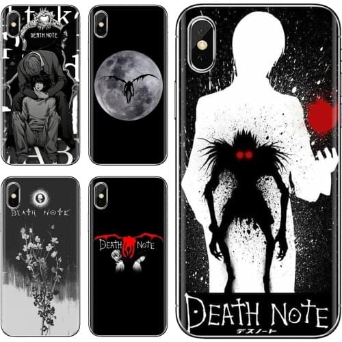 For Samsung Galaxy A9 A8 Star Lite A3 A5 A7 A6 Plus 2018 2015 2016 2017 Soft TPU Phone Cover design-Anime-C-Death-Note