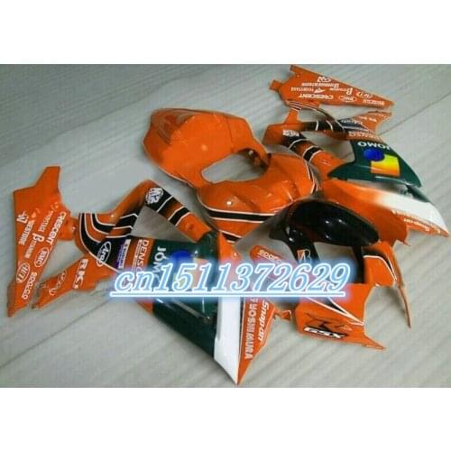 Injection Motorcycle bodywork for Suzuki GSXR1000 2007 2008 07 08 GSX R1000 K7 K8 black orange fairing set with body kits