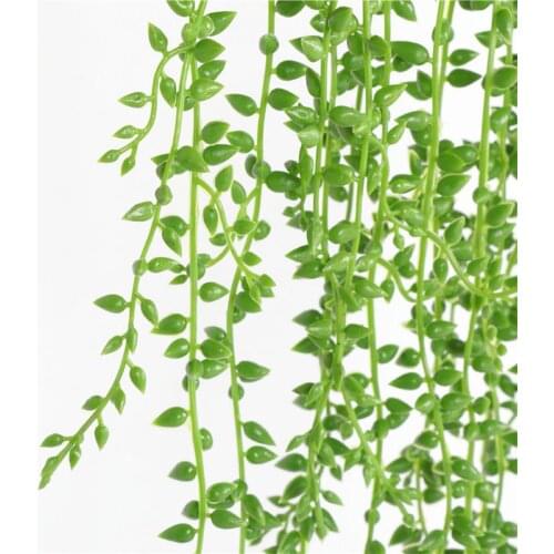 Artificial Flower Fadeless Versatile Vivid Hanging String of Pearls Vine Home Decor