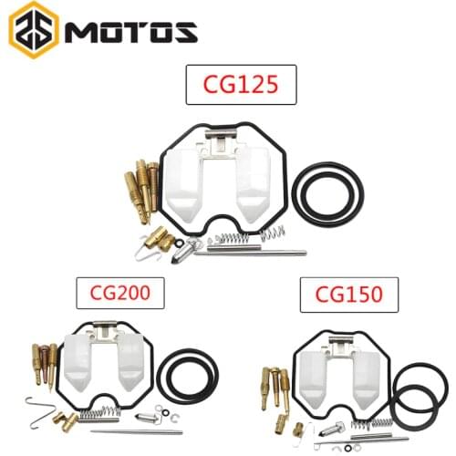 ZS MOTOS Motorcycle Keihin PWK Carburetor PZ26 PZ27 PZ30 repair kits CG125 CG150 CG200 Carb For HONDA CG Motorcycle Repair Kit