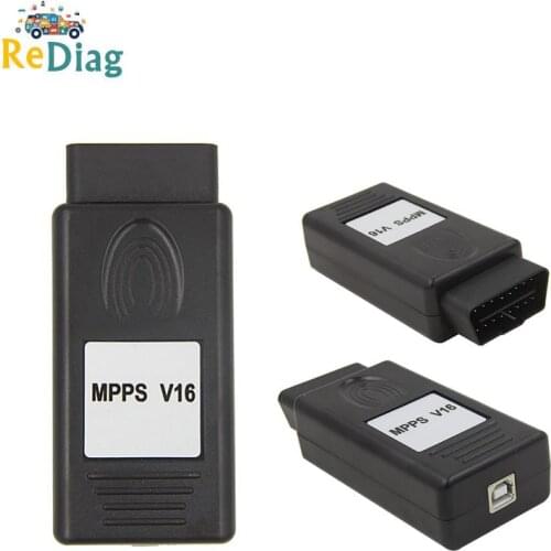MPPS V16 Support Multi-languages ECU Chip Tuning for EDC15 EDC16 EDC17 Inkl CHECKSUM Read And Write Memory CAN Flasher Remapper