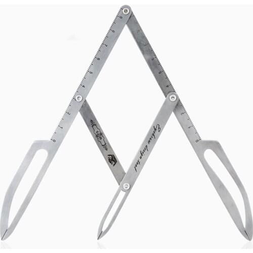 New Microblading balance positioning tattoo ruler makeup eyebrow design golden ratio ruler measurement tool