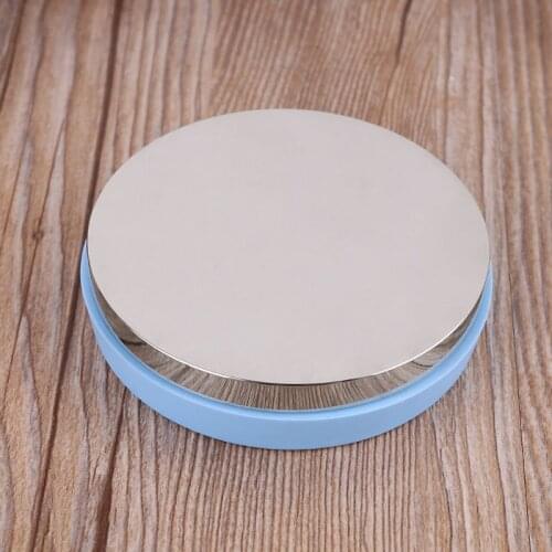 Professional Round Steel Bench Block for Jewelry Stamping Metal Shaping Tool Mirror Polishing Chrome Plating