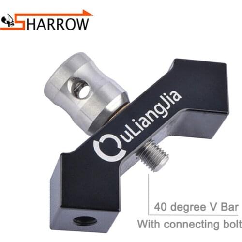 Shooting Training 40degree V Bar Connect Balance Rod V Seat For Archery Competition Recurve Bow And Arrow Hunting Accessories