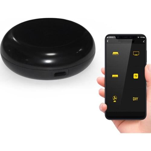 Wi-Fi Smart IR Controller APP Remote/Voice Control Timer All-in-one Universal Infrared for Home Appliances TV Air Condition DVD