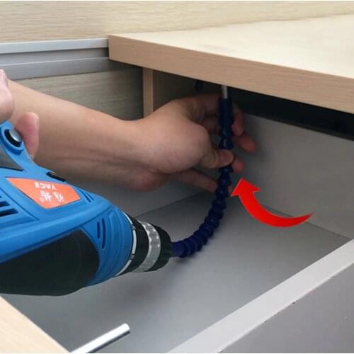 295mm Universal Shaft Flexible Hex Shank Electric Drill Socket Adapter Extender Extention Screwdriver Bit Holder Wood DIY Tools