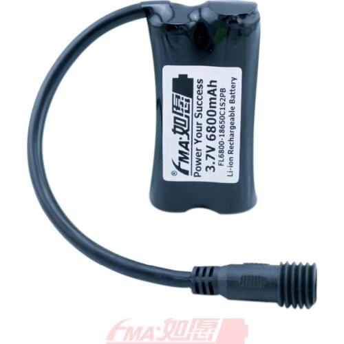 Japan 3.7V 6800mAh Li-ion battery 2*NCR18650B Cells Connected in 1S2P W/PCM