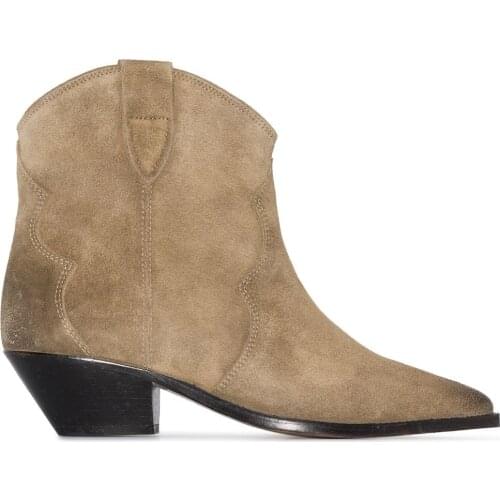 Women Shoes Paris Dewina 40 Cowboy Boots New Season Cuban Heel Boots