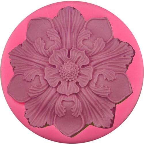 3D Flower Soap Mold Silicone Mould Resin Mould for DIY Handicraft Candle Soap Making