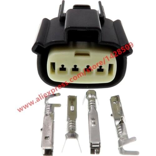 20 Sets 4 Pin Light Lamp Socket Ignition Coil Connector 33471-0469 For Ford Chevrolet Buick