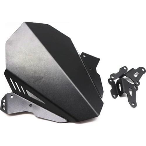 Motorcycle Windshield CNC Aluminum Windscreen Motorbike Deflector for Yamaha MT09 MT-09 FZ09 FZ-09 2017 2018 2019 2020 2021
