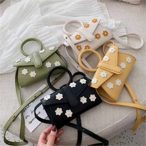 DHL 40pcs 2019 Fashion Floral Embroidery Sweet Handbags Designer Crossbody Shoulder Bags