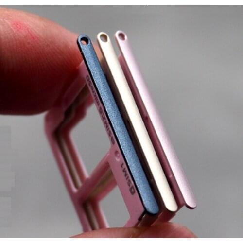 For Samsung Galaxy J7 Plus J7+ J7 + C710 C710F Original Mobile Phone Housing New SIM Tray Adapter Micro SD Card Tray Holder Slot