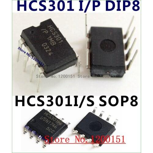 HCS301 HCS301/P DIP8 HCS301I/S SOP8