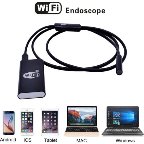 HD 2MP 1080x720 WIFI Endoscope App Remote Control 2m