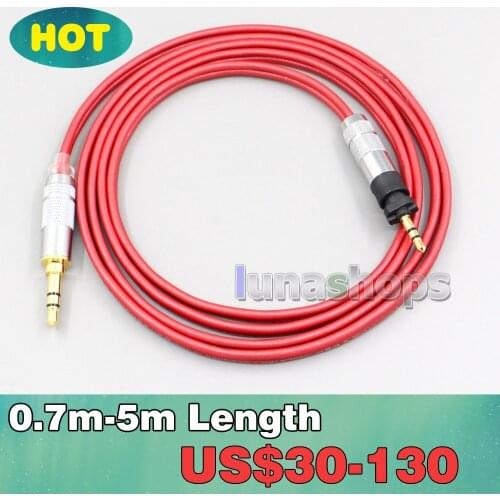 4.4mm XLR 2.5mm 99% Pure PCOCC Earphone Cable For Shure SRH840 SRH940 SRH440 SRH750DJ Philips SHP9000 SHP8900 LN006695