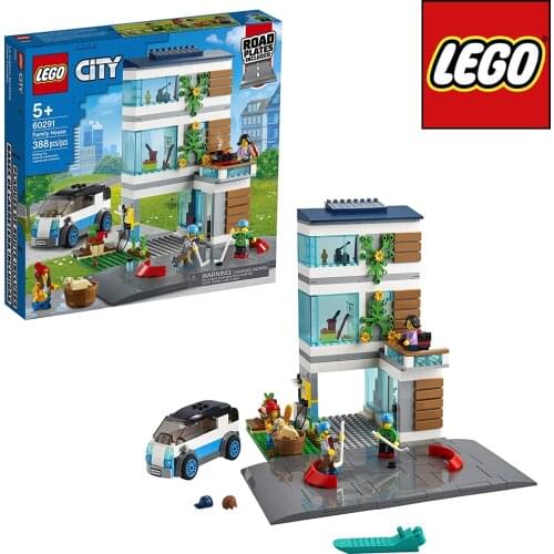 LEGO City Family House 60291 Building Kit Toy for Kids New 2021 388 Pieces Halloween Great Fun Birthday Gift Toy girls and Boys