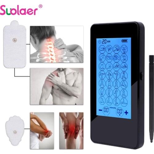 Ten Unit 28 Modes 20 Intensity Electric Stimulation Massager Muscle EMS Therapy Pain Relief Adjustable Lightweight LCD Display
