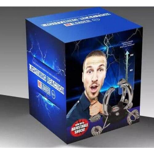 Lightning Reaction Reloaded Electric Shock Revenge Shocking Bar Party Game