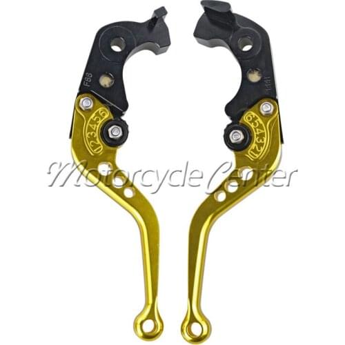 Motorcycle Accessories CNC Short Brake Clutch Levers For Suzuki B-King BKing GSX 1300 BK ABS 2008-2011 08 09 10 11 Gold Lever