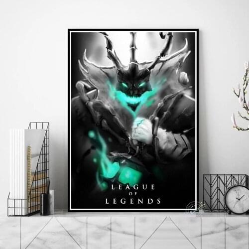 League of Legends Poster Game Pictures Canvas Painting Wall Art For Living Room Home Decoration