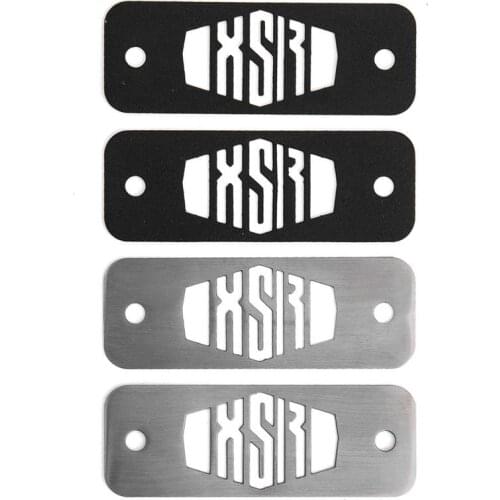 Stainless Fuse Box Top Plates With Screws Motorcycle Accessories 1Pair For YAMAHA XSR900 XSR 900