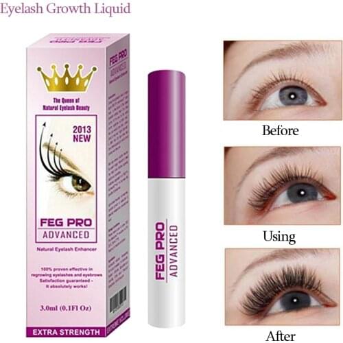 FEG Professional 3ml Eyelash Enhancer Nourishing Eyelash Serum Eyelash Growth Liquid Lash lift Beauty Makeup TSLM2