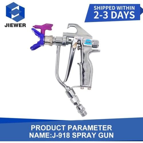 Spraying Machine General Spray Gun High Pressure Airless Sprayer Accessories Spray Gun Inorganic Paint J-918 High Quality