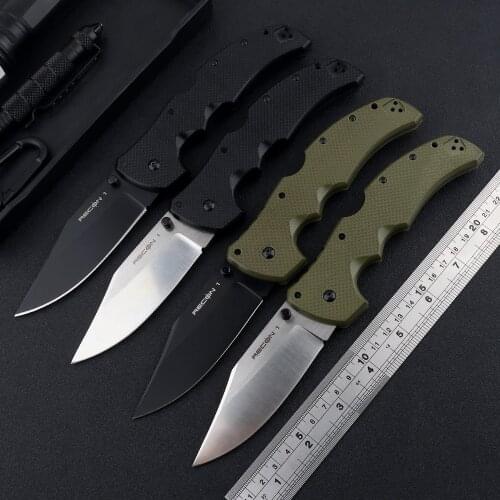 New ColdSteelRECON 1 folding knife CTS XHP blade G10 handle outdoor camping hunting tactics anti-sanitary storage EDC tool