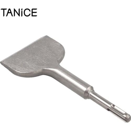 TANiCE 75mm Cranked Chisel Bit Tiles Walls Floor Tool Bit Kit SDS Plus Fitting For Excavation Cement Walls Drilling Walls