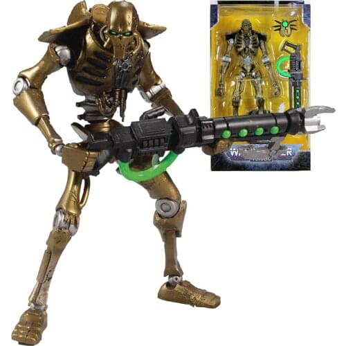 In Stock McFarlane 17Cm Warhammer 40K Necron Warrior Collection Action Figures Model Toys for Boys Gift
