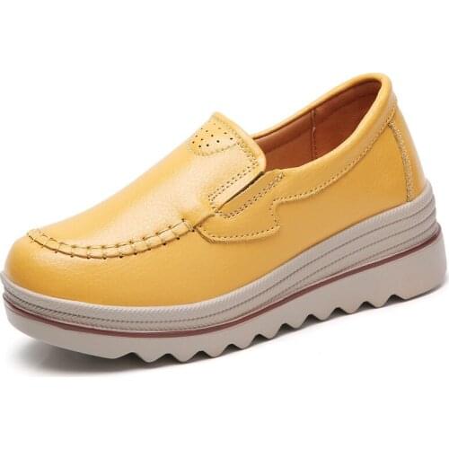 Chunky Sneakers Women 2021 Thick Bottom Womens Shoes Female Non Slip Platform High Heeled Waterproof Increased Single Shoes