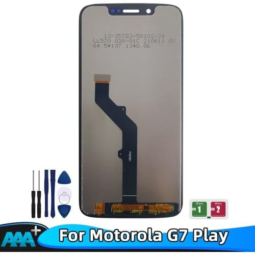For Motorola Moto G7 Play LCD Display Touch Screen Digitizer Assembly For Motorola Moto G7Play XT1952-4 XT1952-5 LCD Replacement