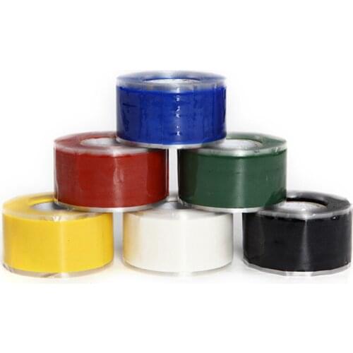 1 Rolls Silicone Rubber Performance Repair Emergency Rescue Tape Adhesive Bonding Tape Width 25mm