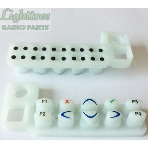 5X Rubber Keypad For Motorola Vehicle GM360 CX760