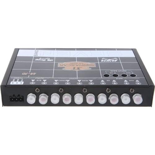 Car Audio 7 Band Equalizer Modified Car EQ Equalizer Class Fever Audio Car Tuner L9BC