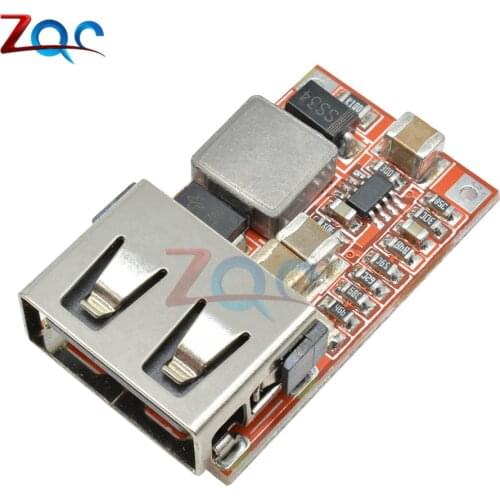 DC 6-24V 24V 12V to 5V USB Step Down Module DC-DC Buck Converter Phone Charger Car Power Supply Module