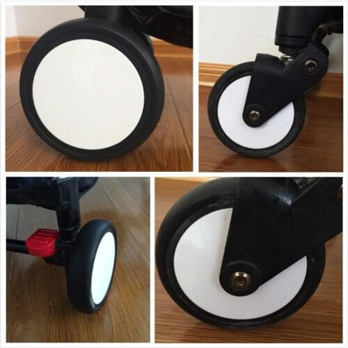 BABYYOYA Baby Strollers Front Wheels Pushchair Back Rubber Wheel Kids Yoya Pram Stroller Accessories For Carriage with tools