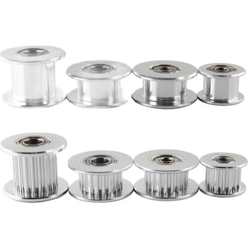GT2 Idler Timing Pulley 16/20 Tooth Wheel Bore 3/5mm Aluminium Gear Teeth Width 6/10mm 3D Printers Parts For Reprap Part