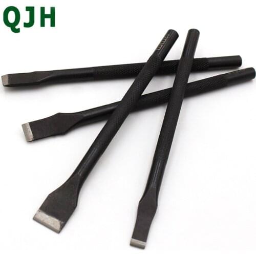 Leather craft Tool Slot Punches Flat Tip Straight Puncher Hollow Cutter Leather Punch Cutting Tool 3/5/6/8/10/12mm