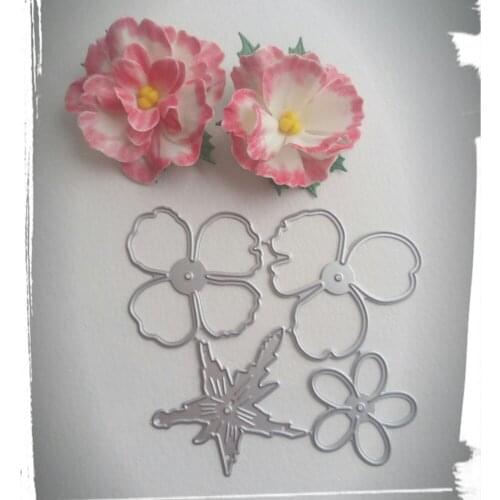 Beautiful fresh Flower Decoration Metal cutting Die clipbook Paper knife Die stamping Die New Flower Mould