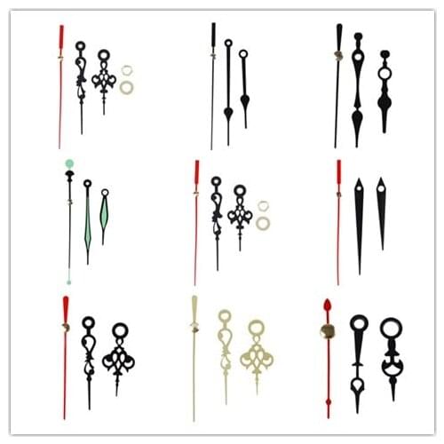 New Quartz Clock Movement Mechanism Gold Hands Parts Hands DIY Replace Repair Wall Clock Parts Kit