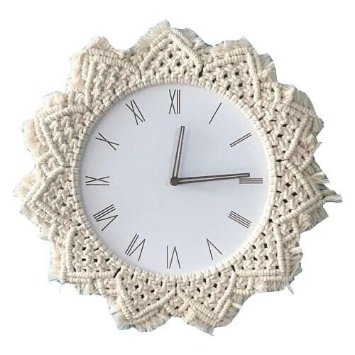 Nordic Silent Wall Clock Modern Design Minimalist Simple Digital Wall Clock Wooden Living Room Reloj De Pared Home Decor AD50WC