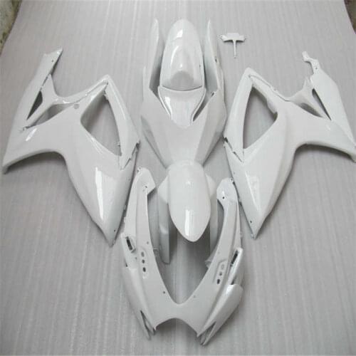 Full Fairings for white 2006 2007 GSXR 600 750 hot sale K6 GSXR600 GSXR750 fairing kit