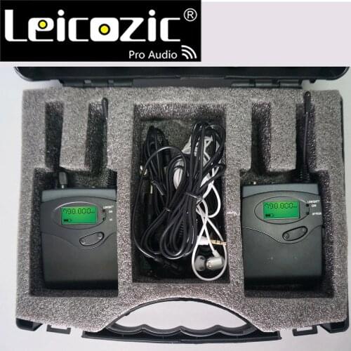 Leicozic Portable Wireless Tour Guide System Bodypack Transmitter Handheld Microphone For DV DSLR Camera Camcorder Monitor