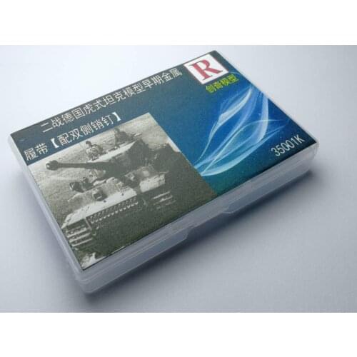 R-Model 1/35 35001K Metal Track and Metal Pin WWII German Tiger Tank Early type