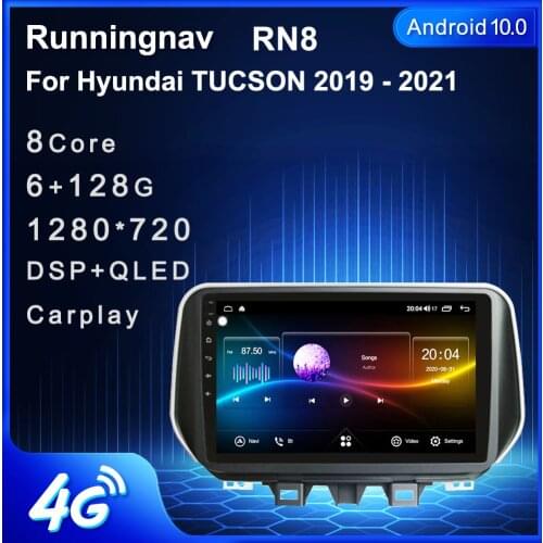 Runningnav For Hyundai TUCSON 2019 2020 2021 Android Car Radio Multimedia Video Player Navigation GPS
